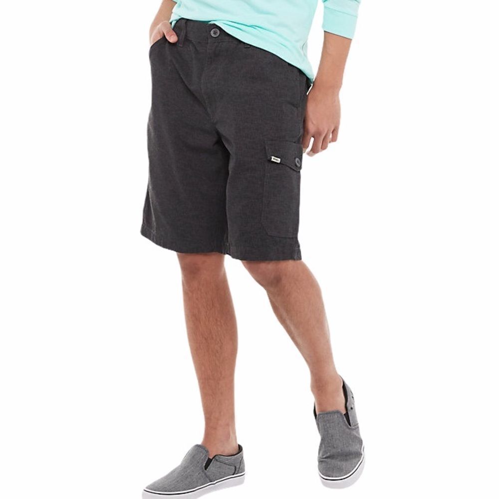 Men’s Vans Dark Grey Intersect Shorts Size 28